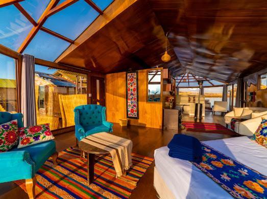 Uros Kay Pacha Lodge Puno Cameră foto