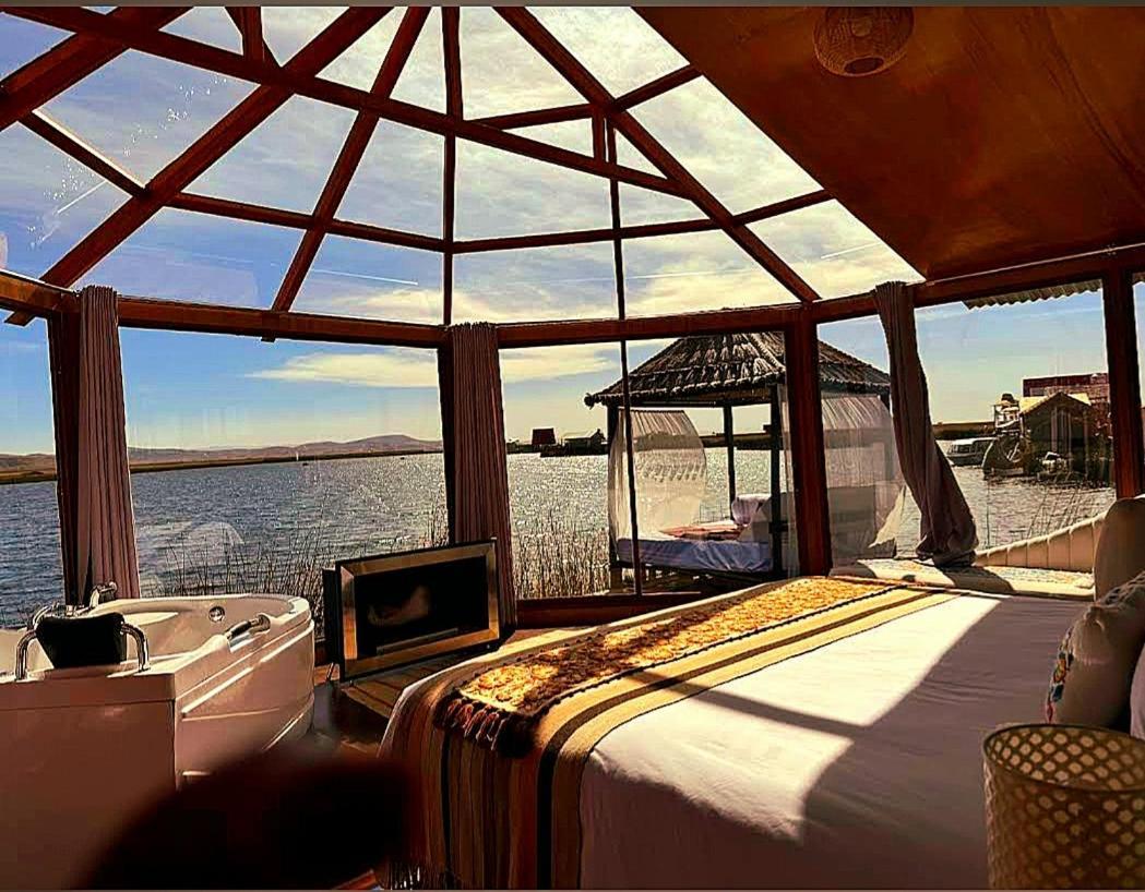 Uros Kay Pacha Lodge Puno Exterior foto