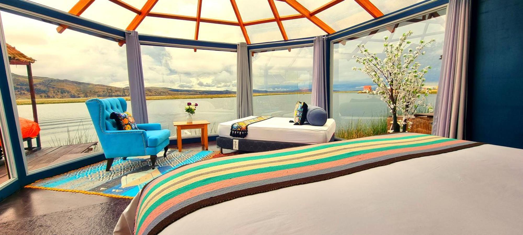 Uros Kay Pacha Lodge Puno Cameră foto