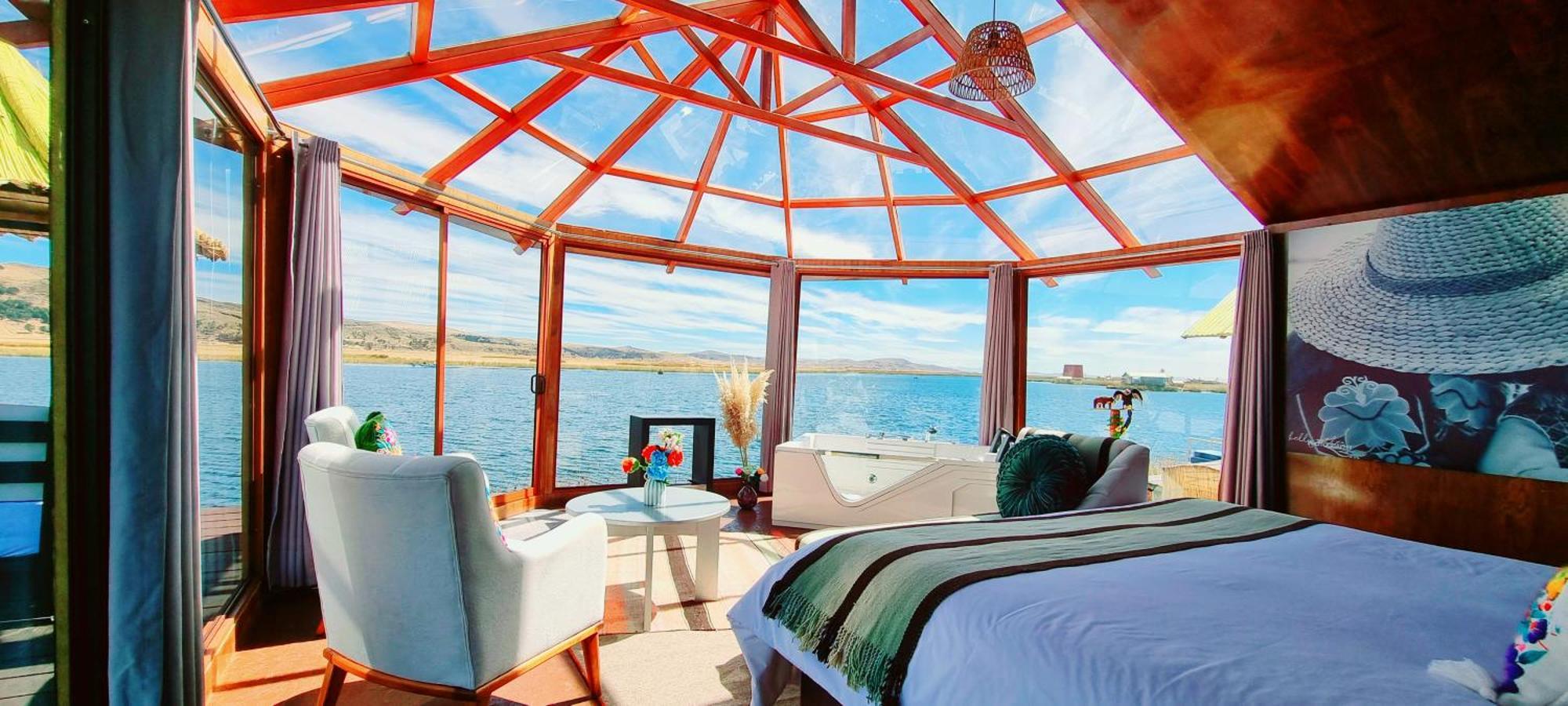 Uros Kay Pacha Lodge Puno Cameră foto