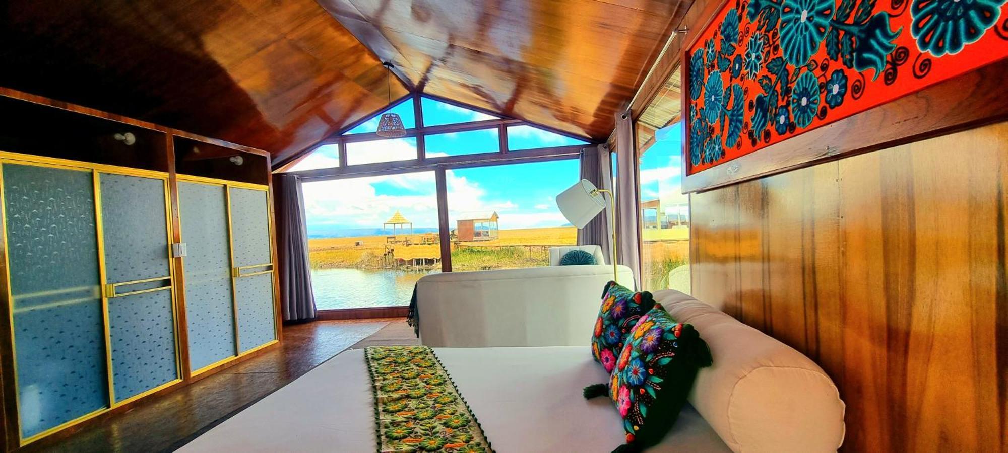 Uros Kay Pacha Lodge Puno Cameră foto