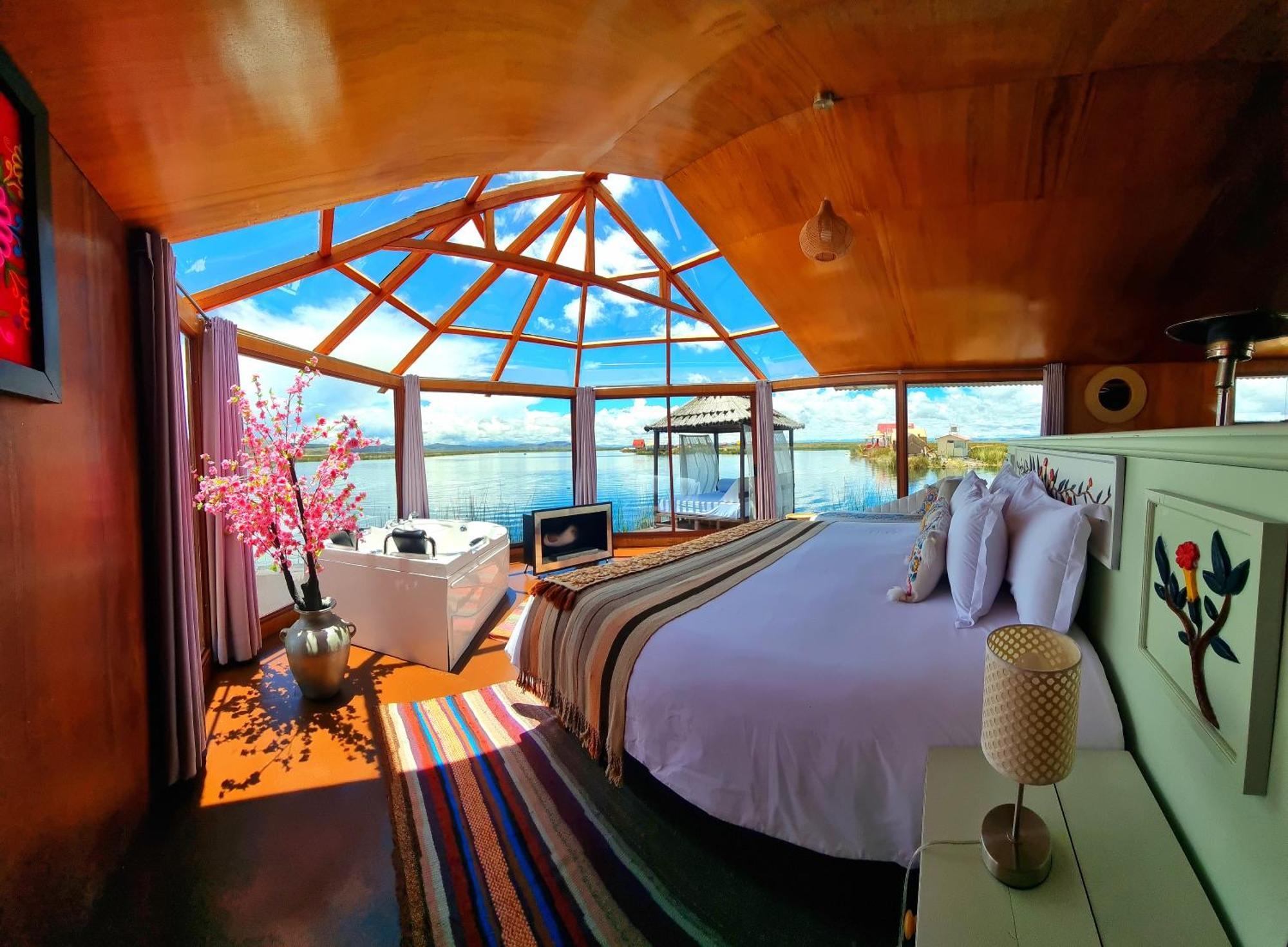 Uros Kay Pacha Lodge Puno Cameră foto