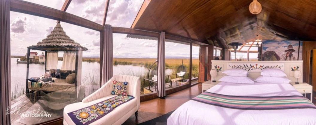 Uros Kay Pacha Lodge Puno Cameră foto