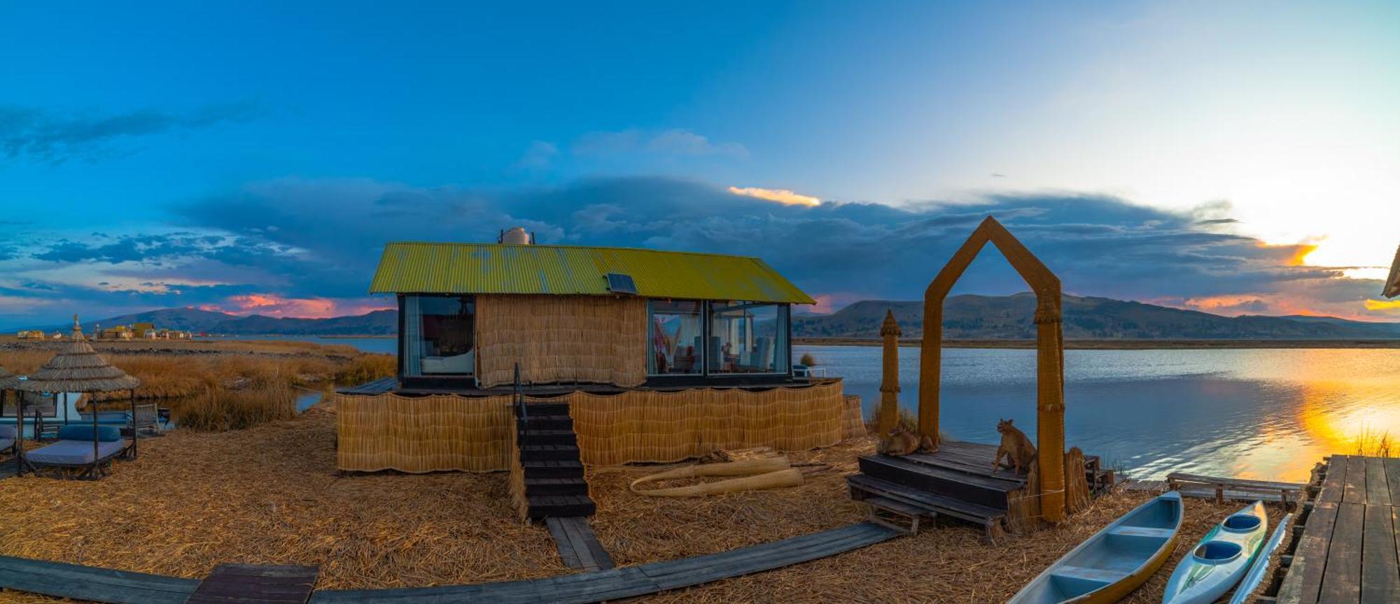 Uros Kay Pacha Lodge Puno Exterior foto