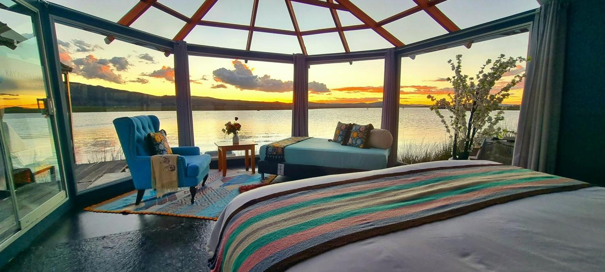 Uros Kay Pacha Lodge Puno Cameră foto
